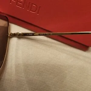 Fendi | Accessories | Fendi Stripes 6mm Cat Eye Sunglasses  display picture 3